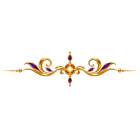 Golden Cosmic Connection Divider